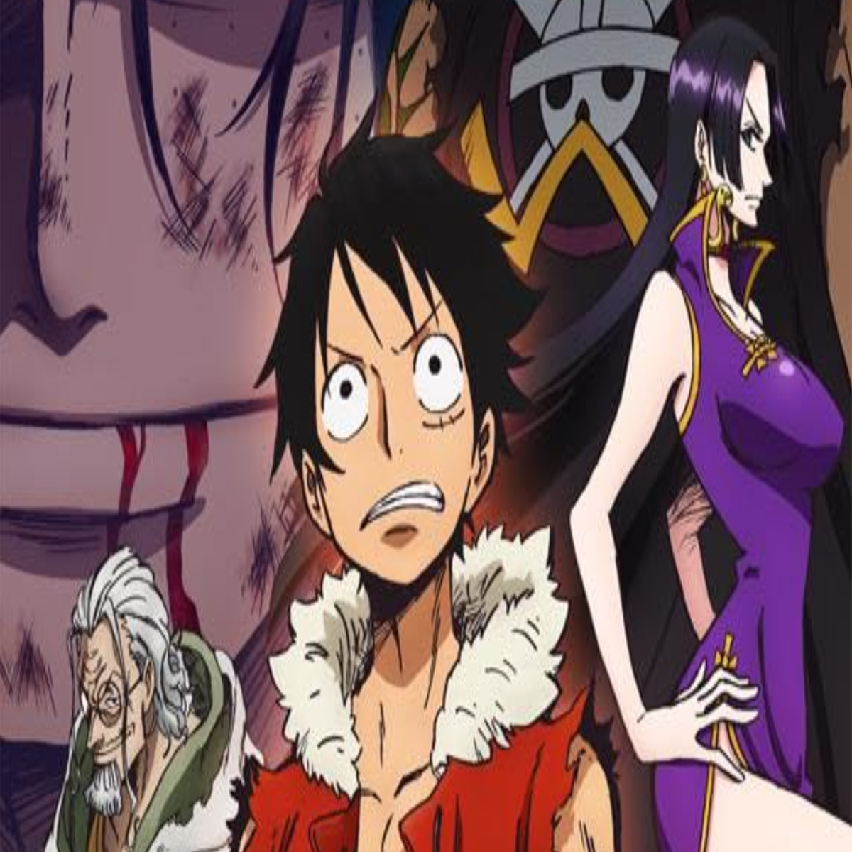One Piece Luffy Ace Anime 