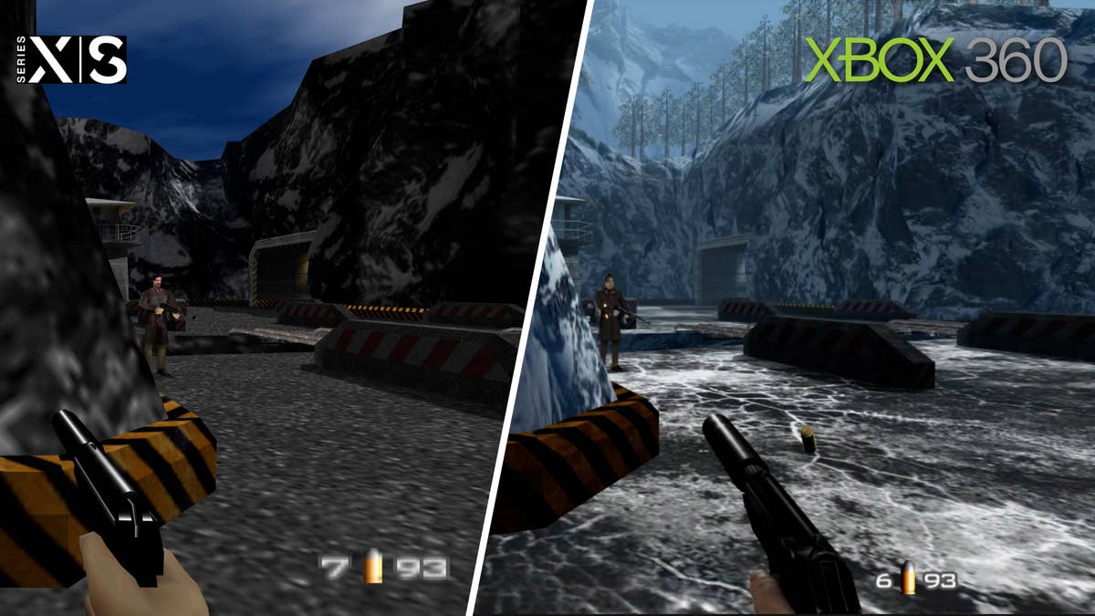 GoldenEye 007 - Unreleased Xbox 360 Remaster vs. 2010 Wii Remake