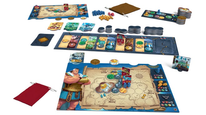 A layout image of the components for Orichalcum.
