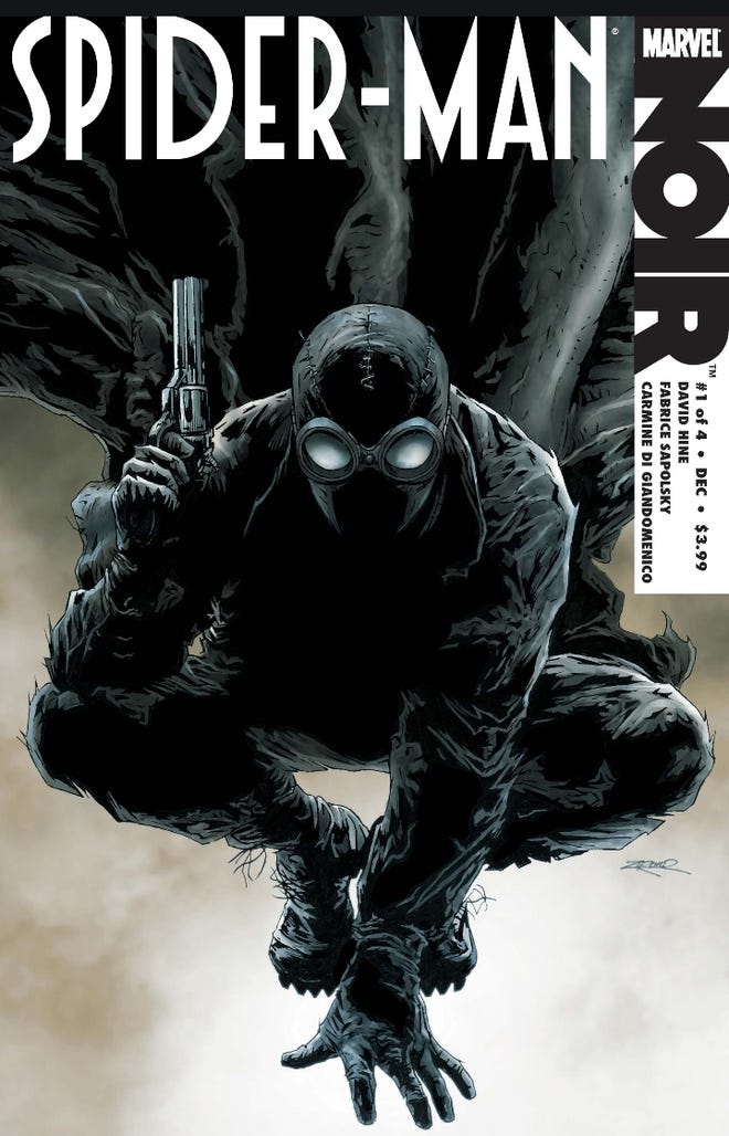 Full cover featuring Spider-Man Noir