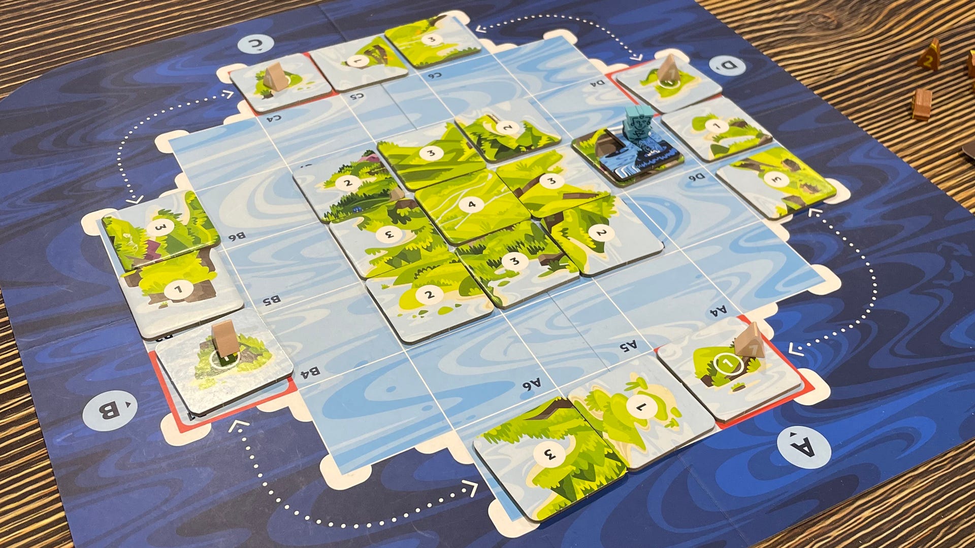 Oros is like classic video game Populous as a board game and far more
