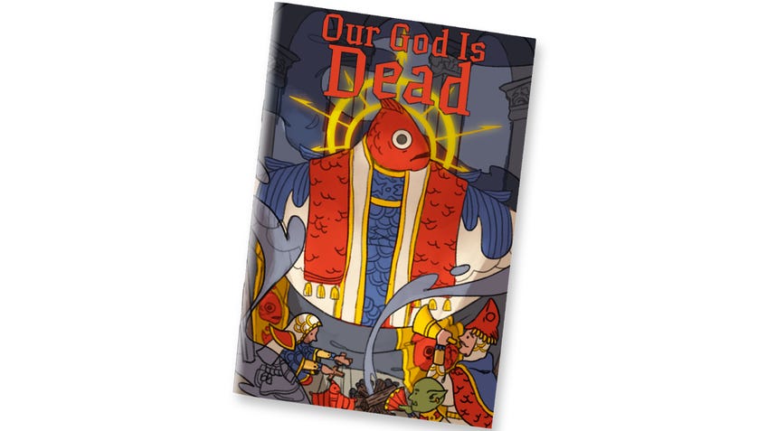 Our God is Dead RPG book