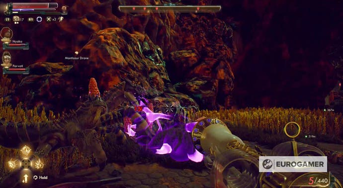 The Outer Worlds - Science Weapons explained, including the Prismatic ...