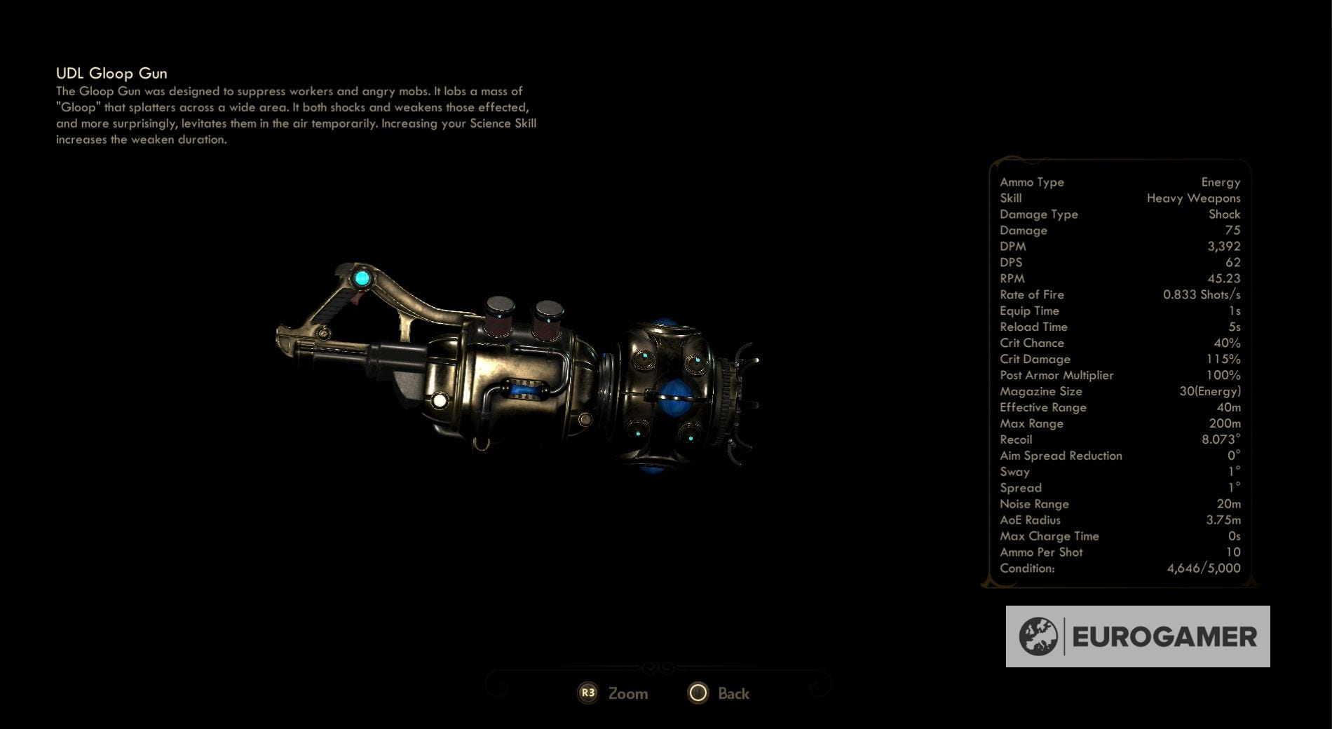 The Outer Worlds - Science Weapons explained, including the Prismatic ...