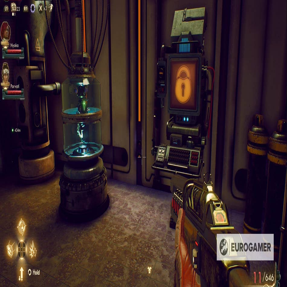 The Outer Worlds: Weapons From the Void mission - finding the