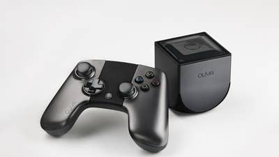 Ouya console and controller