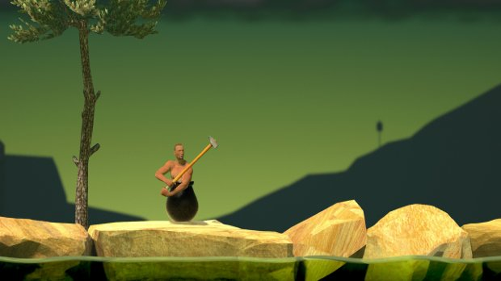 Getting Over It beaten in 2 minutes