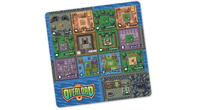 Overlord board game card