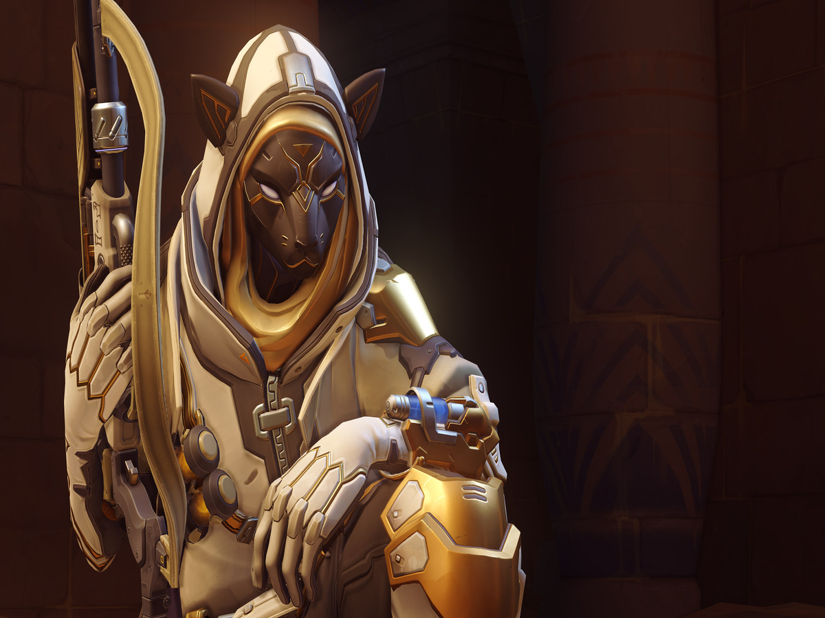 Overwatch's new unlockable Ana outfit is cool for cats | Rock Paper Shotgun
