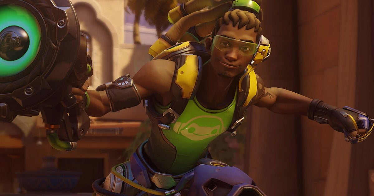 Can someone tell me why when I play lucio my crosshair gap gets so huge? :  r/Overwatch