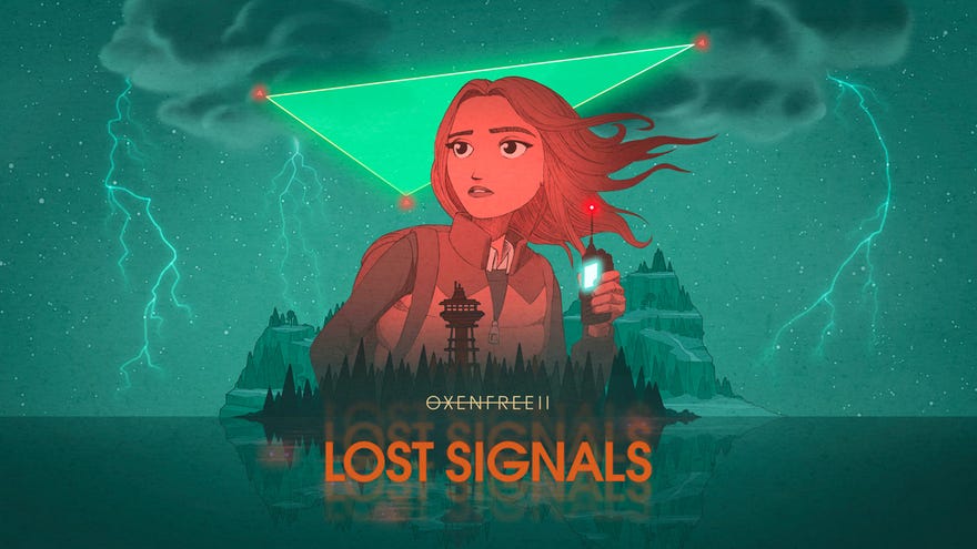 Artwork showing the main character from Oxenfree II: Lost Signals