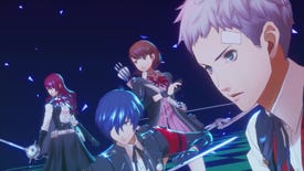 The gang ready themselves for a special attack in Persona 3 Reload.