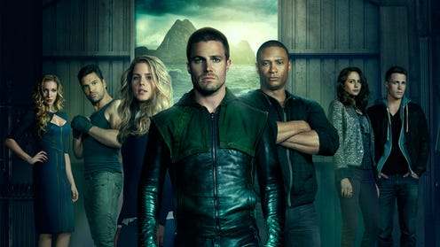 Cropped poster for Arrow