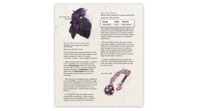 A page from the D&D supplement Adventuring with Pride: A Queero's Journey