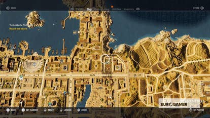 Assassin's Creed Origin Alexandria Map  Assassins creed origins, Ancient  alexandria, Alexandria map