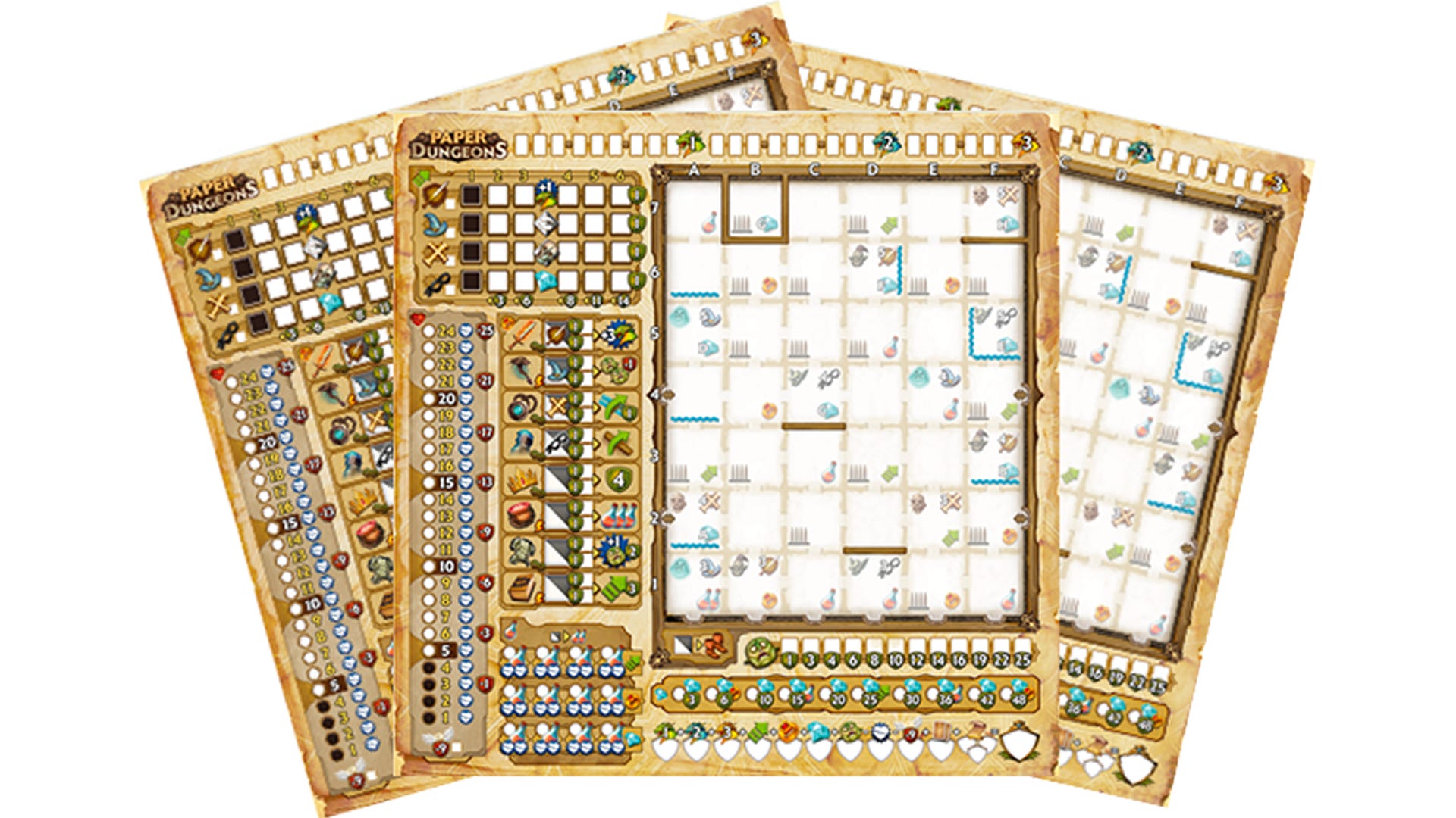‘Dungeon-scrawler’ Paper Dungeons has players adventuring in a roll-and ... ‘Dungeon-scrawler’ Paper Dungeons has players adventuring in a roll-and ...