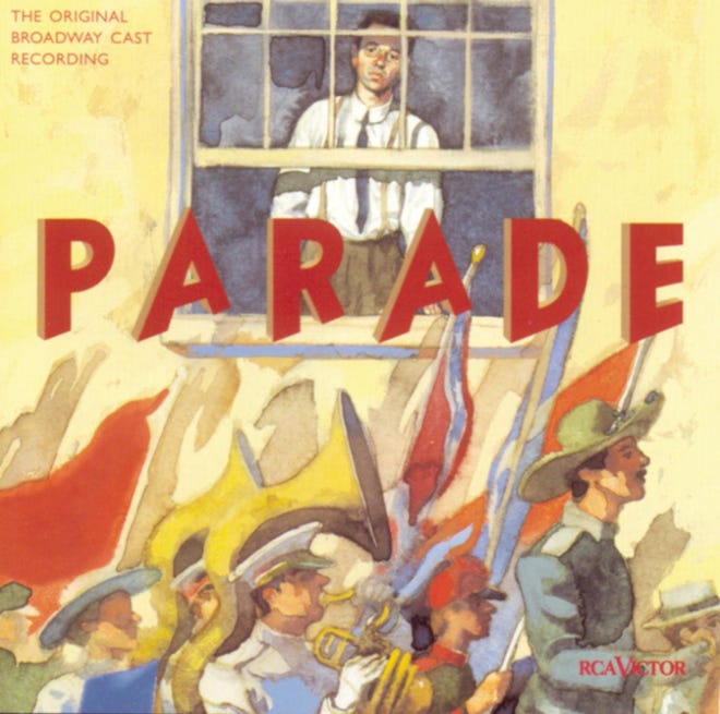 cover of Parade cast recording