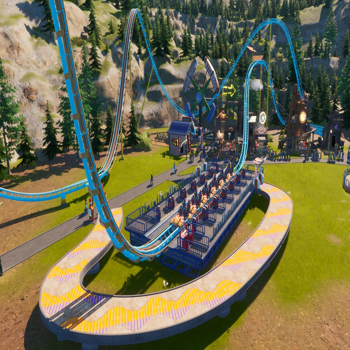 Park Beyond is a theme park sim with the best and weirdest rides