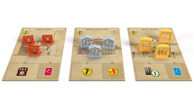 Participation tokens 7 Wonders: Edifice expansion
