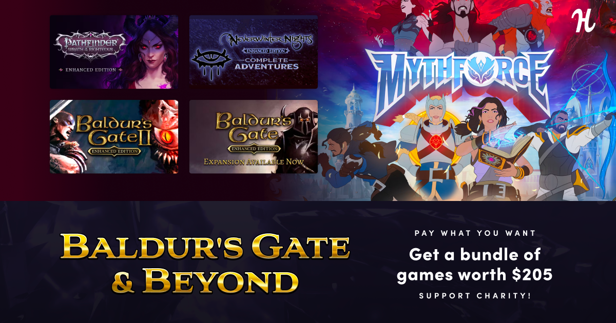 Humble Bundle RPG offer lets you catch up with Baldur's Gate series to date