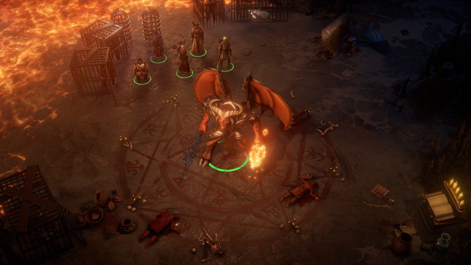 A screenshot of Pathfinder: Wrath of the Righteous video game