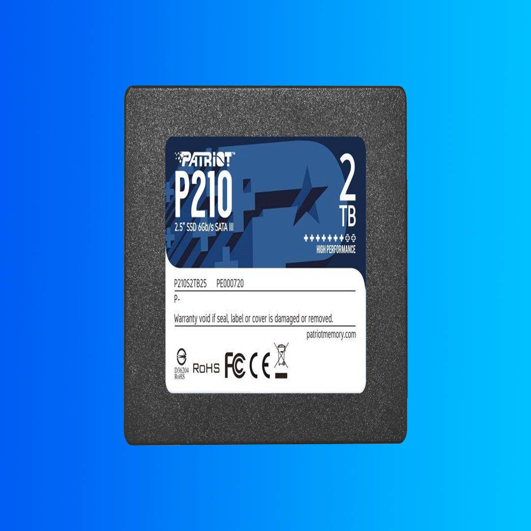 This 2TB Patriot P210 SATA SSD is just £61 from  right now