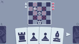 Pawnbarian blends chess smarts and deck-building tension