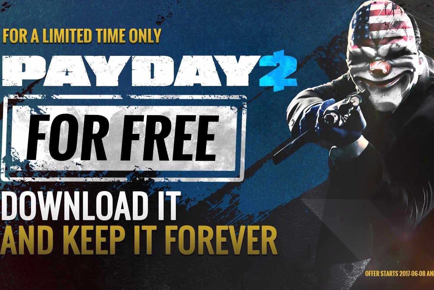 Payday 2 is giving away 5 million free copies on Steam | Eurogamer.net