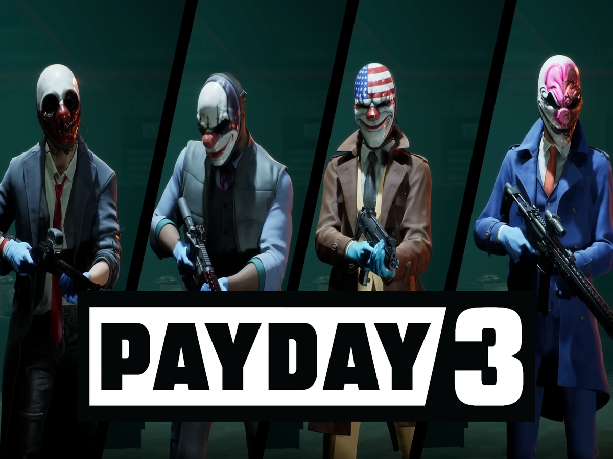 Payday 3 registra 1,3 milhao de jogadores no lançamento
