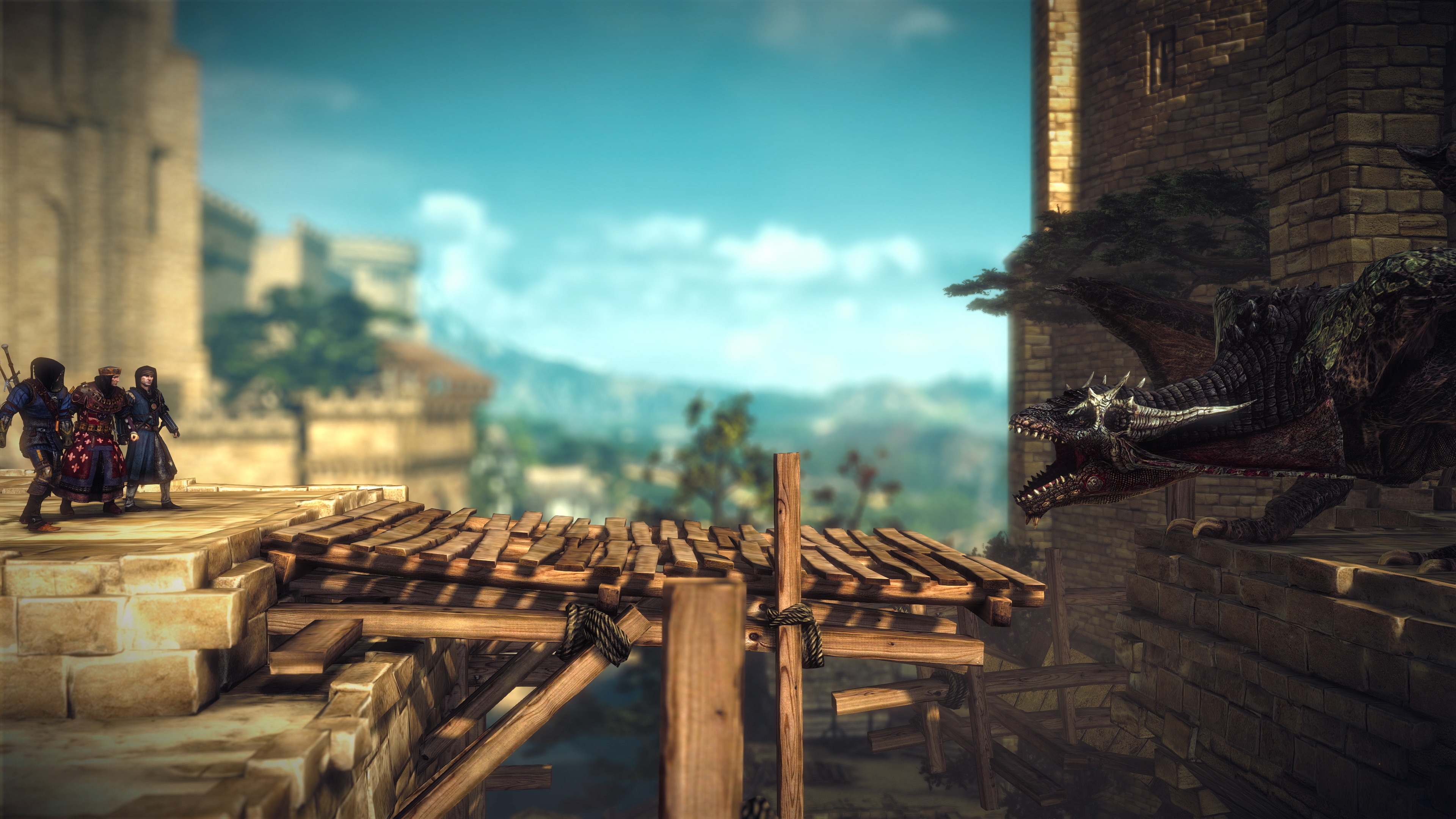 Digital Foundry - Witcher 2 a 4K na Xbox One X comparado com a