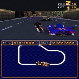 Sonic & SEGA All-Stars Racing, Nintendo DS, Jogos