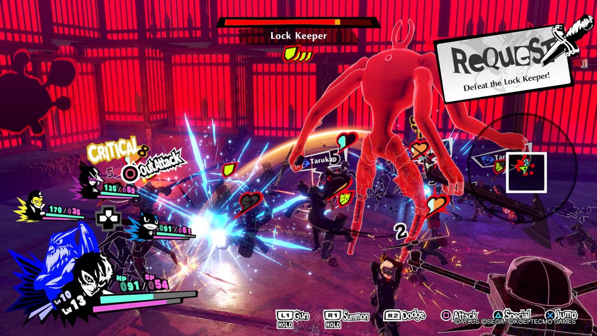 Persona 5 Scramble Gets New Hard Mode Gameplay and Details