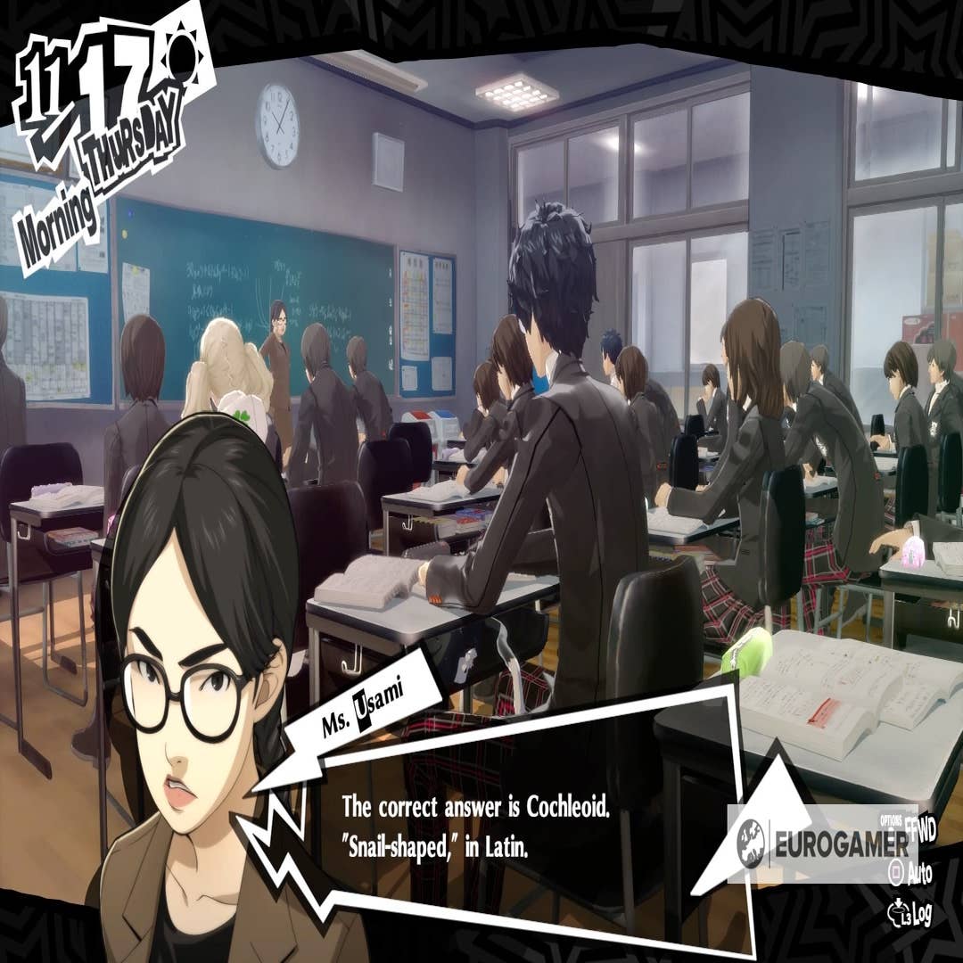 Persona 5 Royal: All Exams & Class Quiz Answers