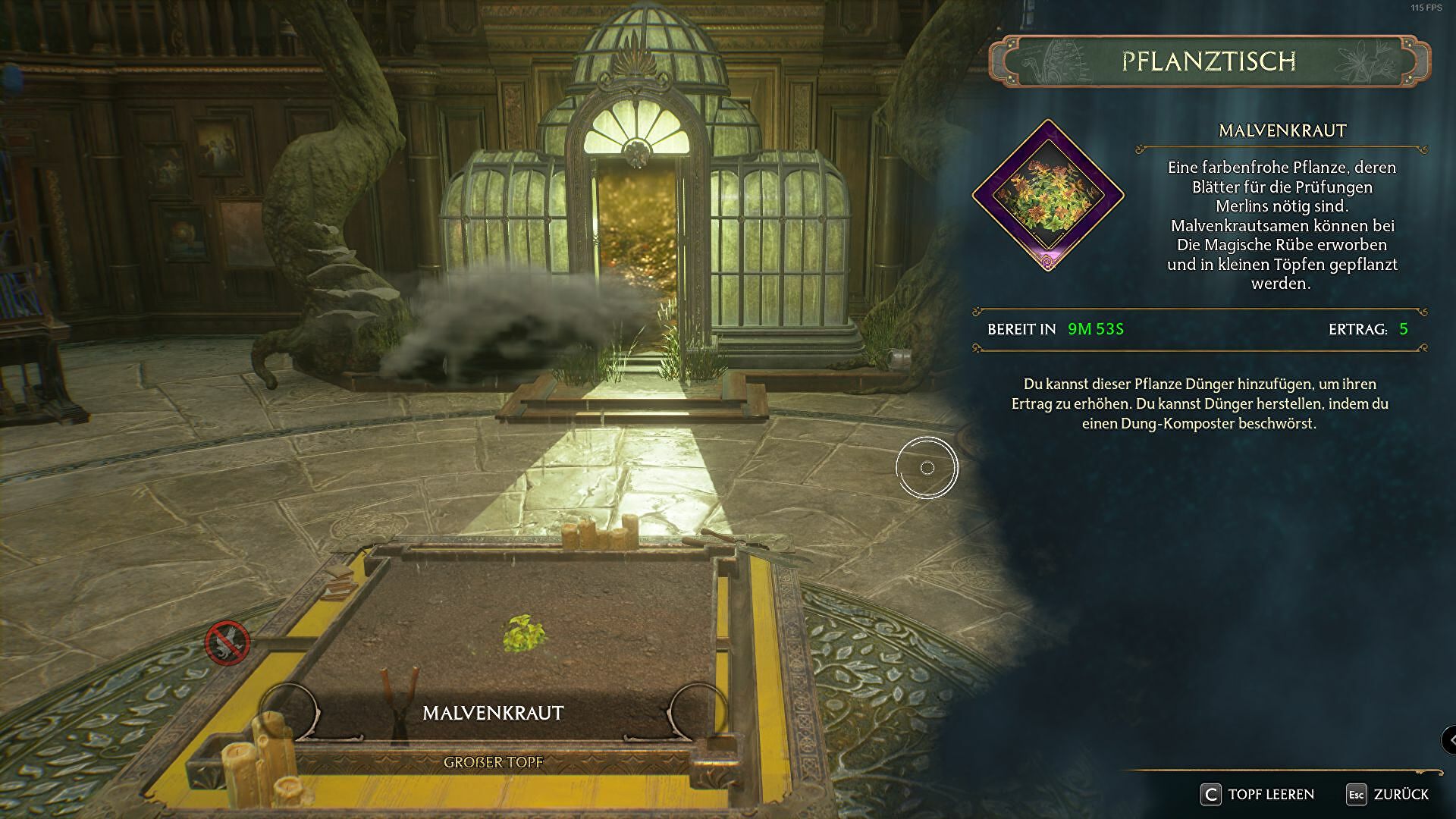 Hogwarts Legacy Potting Table en Magical Plants uitgelegd Eurogamer.nl