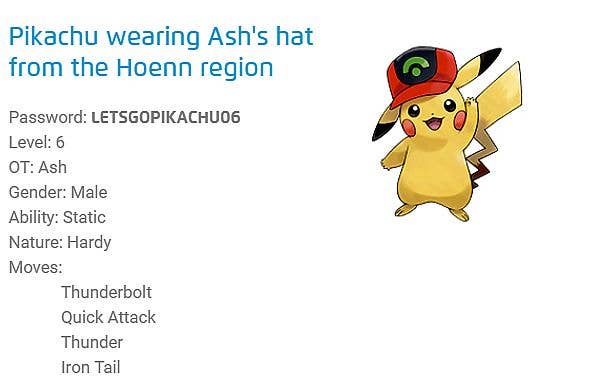 Get Pikachu Wearing Five Of Ash'S Hats In Pokemon Ultra Sun And Ultra Moon  | Vg247