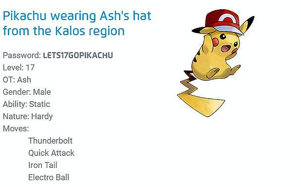 Get Pikachu Wearing Five Of Ash'S Hats In Pokemon Ultra Sun And Ultra Moon  | Vg247