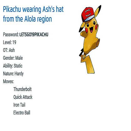 Get Pikachu Wearing Five Of Ash'S Hats In Pokemon Ultra Sun And Ultra Moon  | Vg247