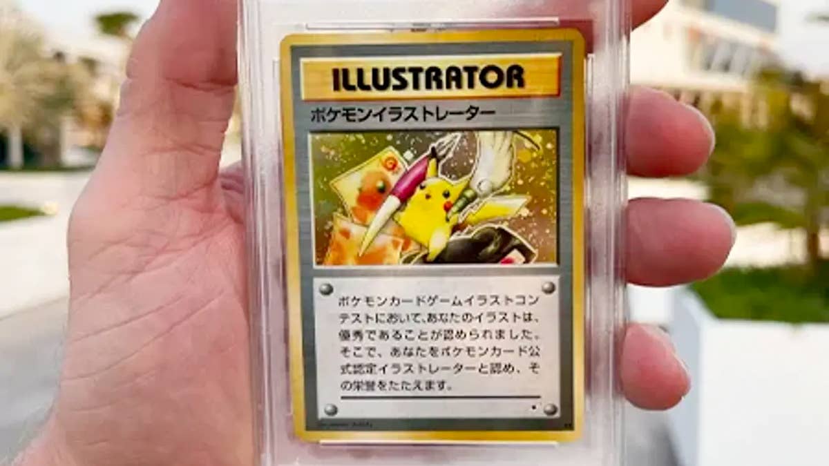 Pokemon Pikachu Illustrator card 1