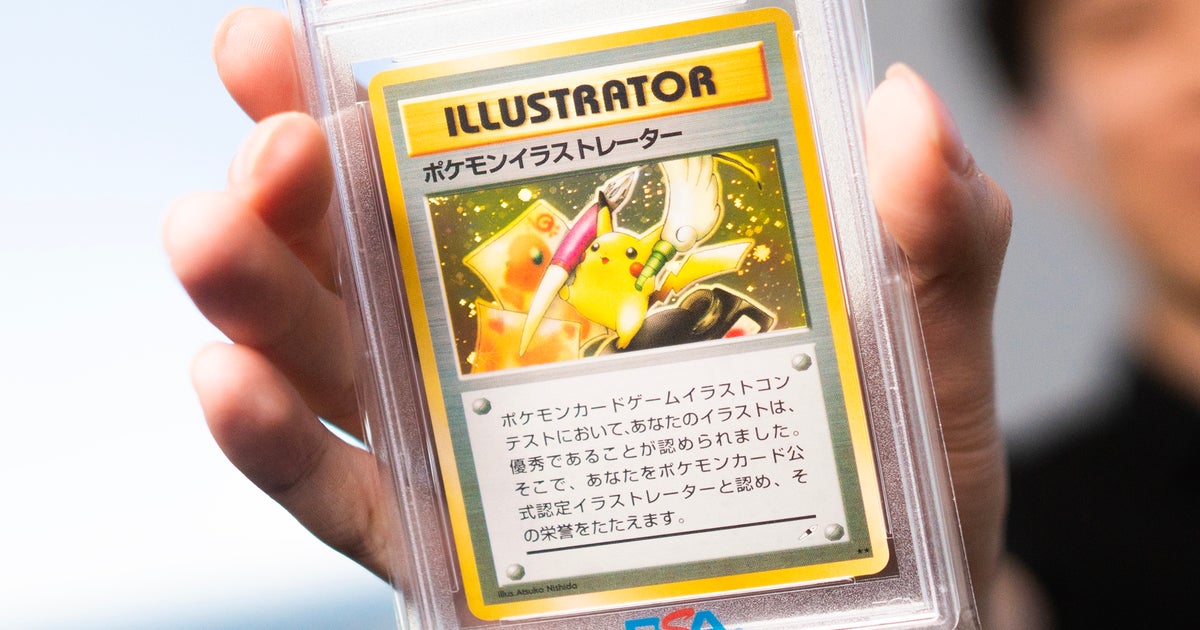 Rare Trophy Pikachu Pokémon card sells for US$300,000 in big money auction