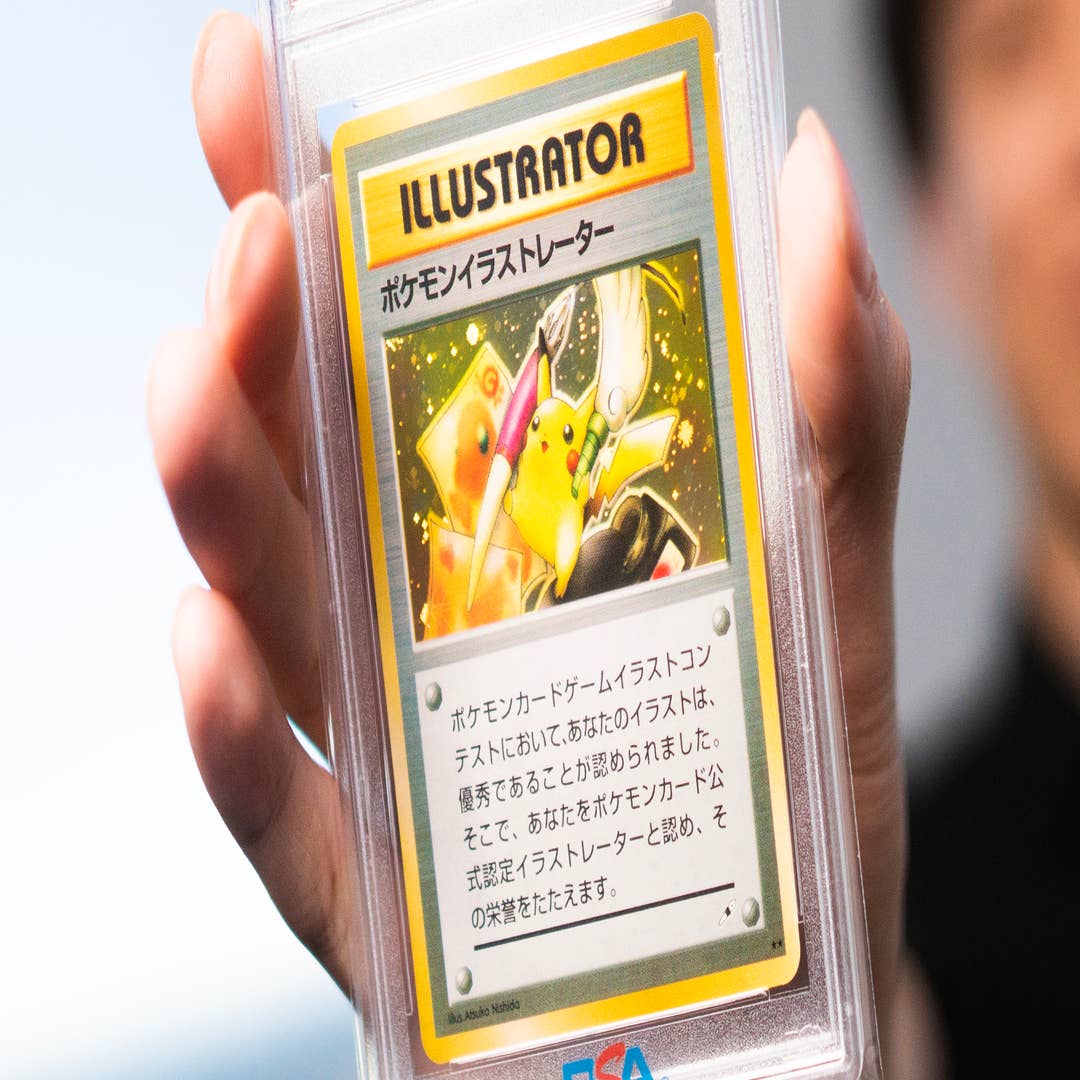 A Pokémon card 'holy grail', one of only a dozen copies in perfect