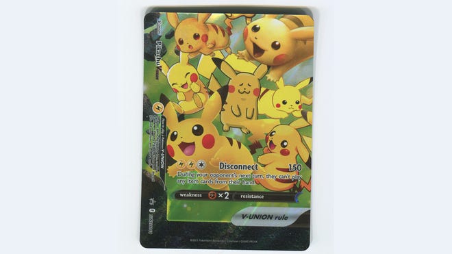Pikachu V-Union bottom left