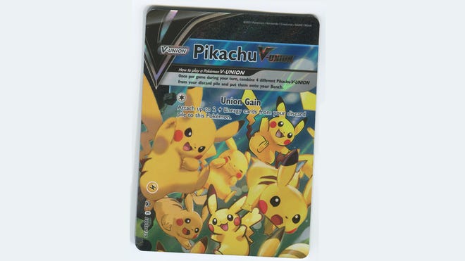 Pikachu V-Union top left