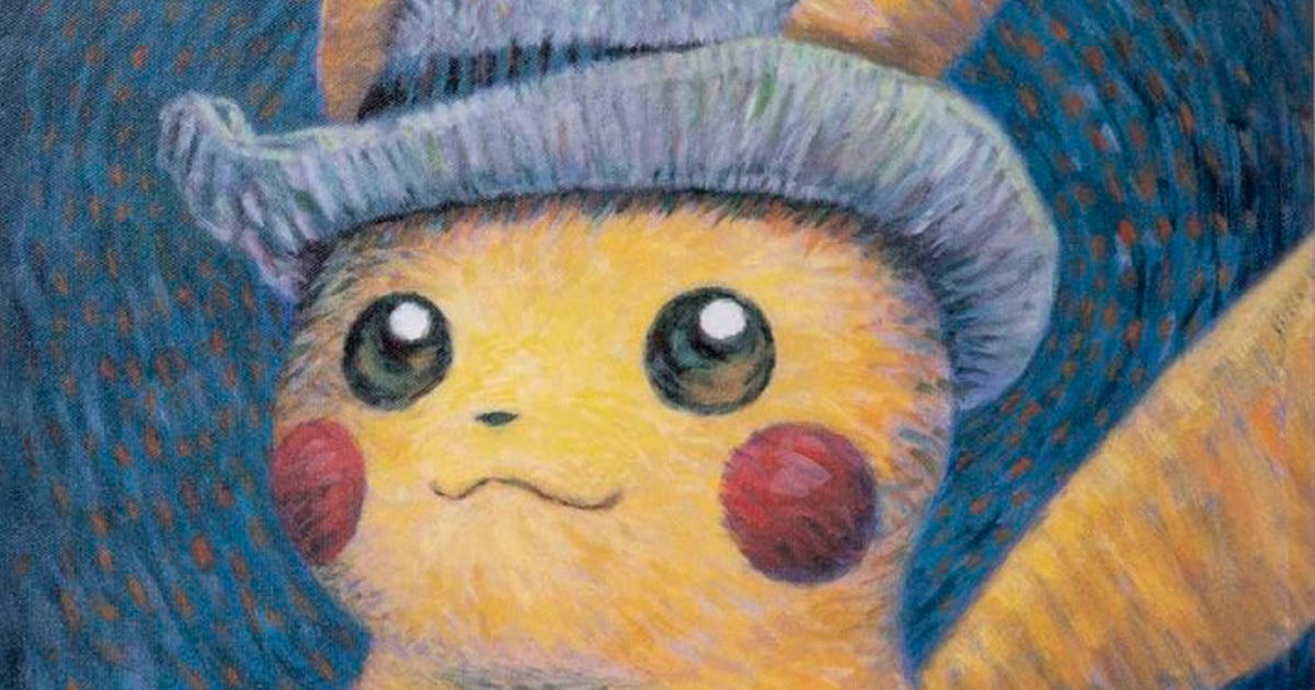 Pokemon s Van Gogh Pikachu Limited Edition Trading Card Is Already pokemon-s-van-gogh-pikachu-limited-edition-trading-card-is-already