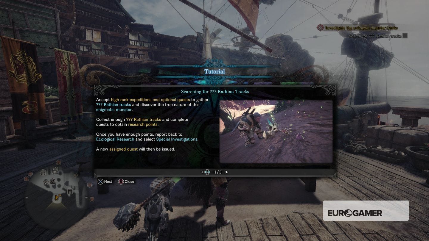 Monster Hunter World Search For Rathian Tracks Monster Hunter World - ??? Rathian Tracks and Pink Rathian strategy