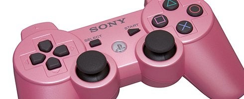 Pink playstation 3 discount controller