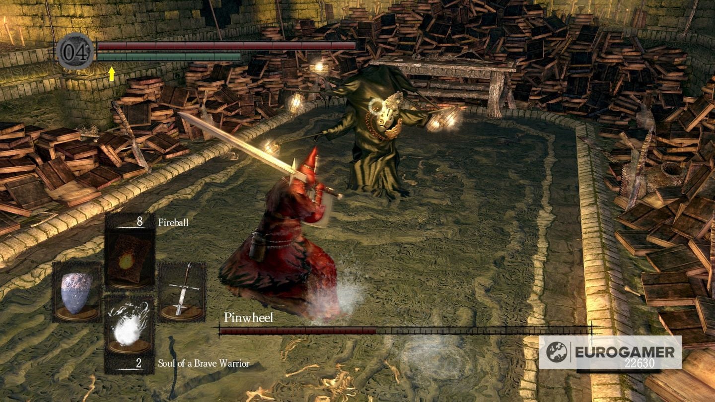 Dark Souls Pinwheel boss strategy