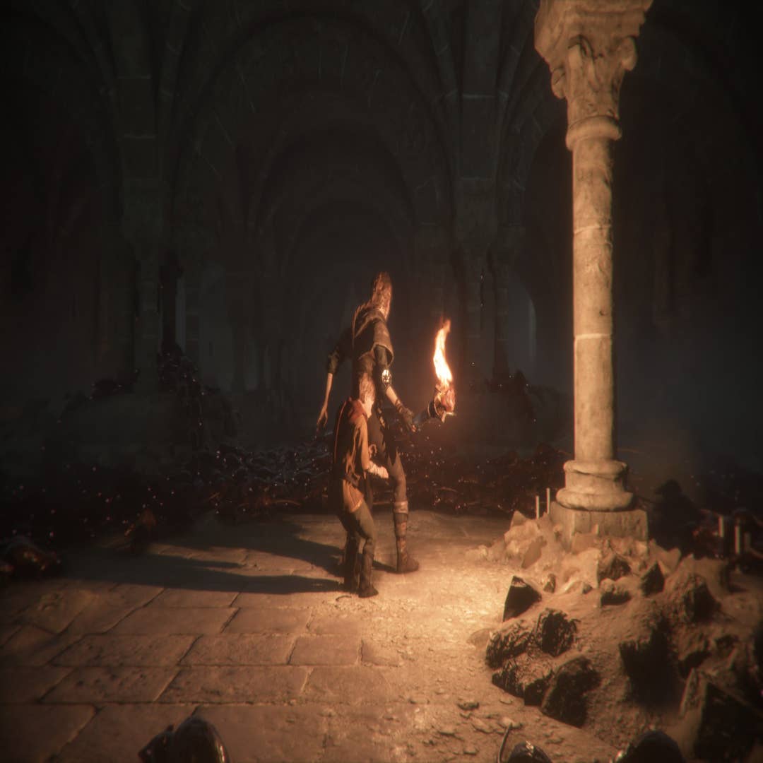 A Plague Tale: Innocence] #56 - Got it done just in time for Spider-Man 2!  I actually really liked this game, I don't think I've ever played any  rat-based adventure games before