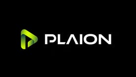 The logo for Plaion, which is pronounced "play on".