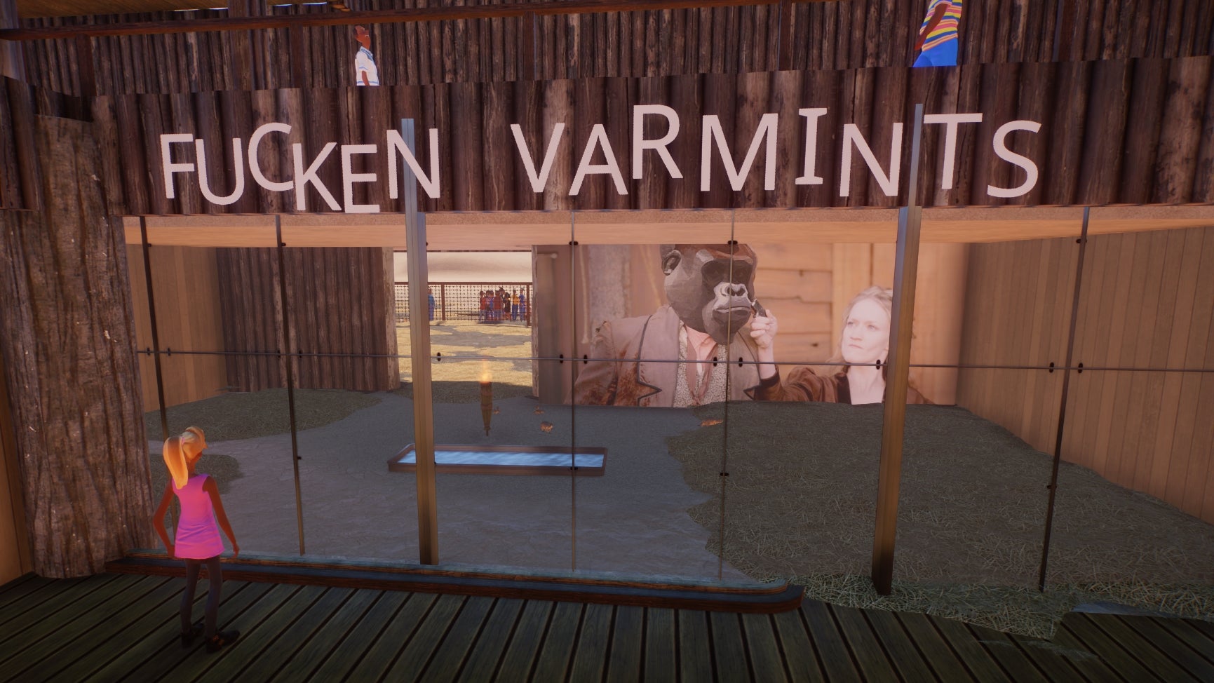 I used Zoo’s new North America Animal Pack to make a grim