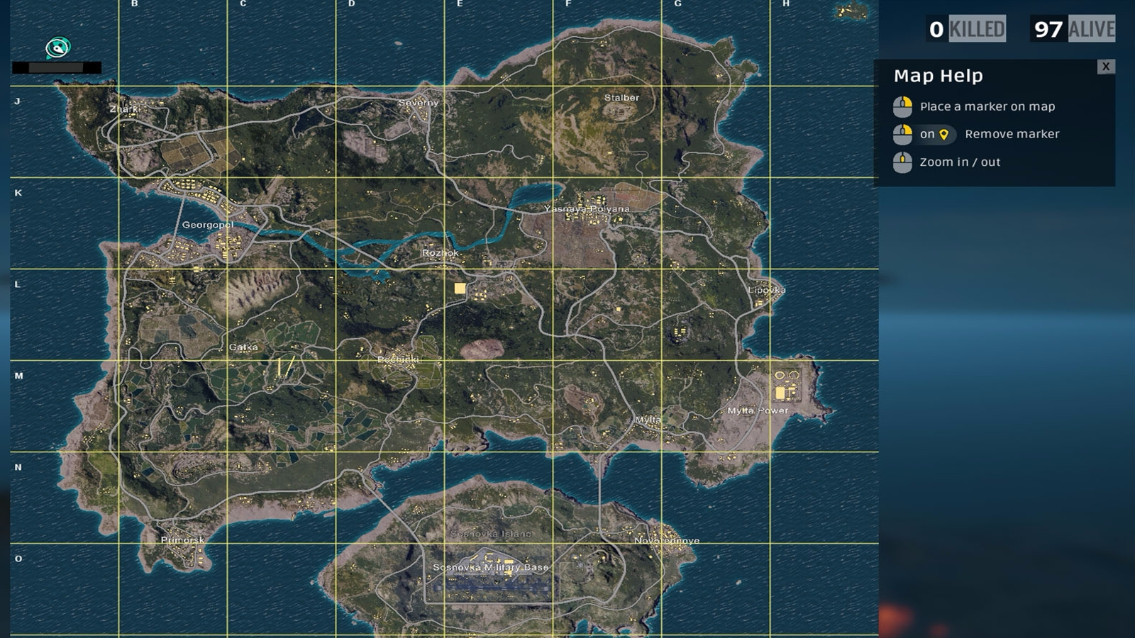 Mapa da Área Vip Legendado (Versão atual 13.05) - Dentro do jogo